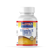 Vitamina E 1000 IU + Selenio - 100 Softgels