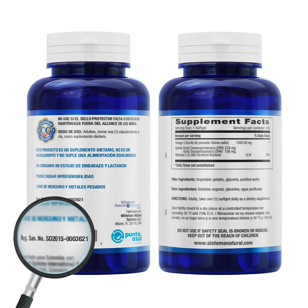 Omega 3 1.300 mg