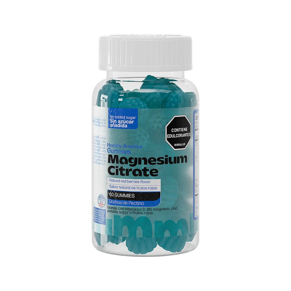 Citrato de Magnesio Gomitas - 60 Und