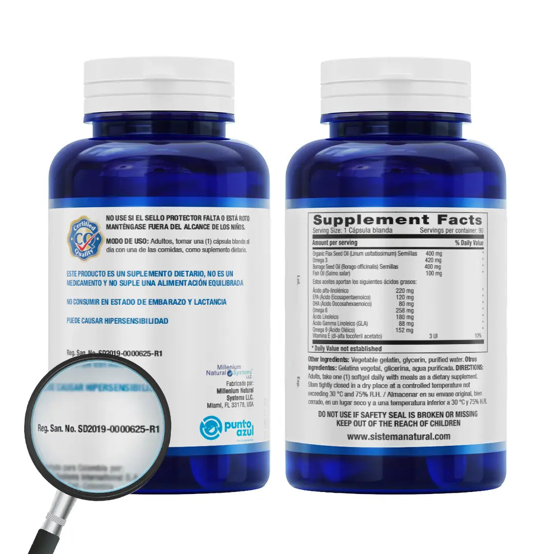 Omega 3-6-9 - 90 Softgels
