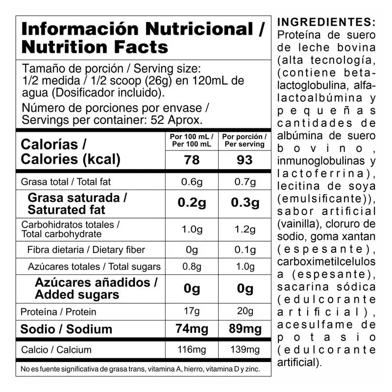 Bi-Pro Classic Proteína Aislada - 3 Lb
