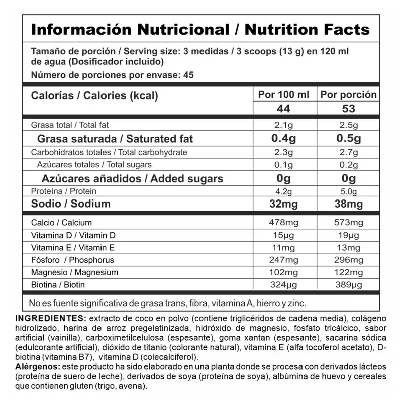 Collagen Stack W Nutramerican - Vainilla