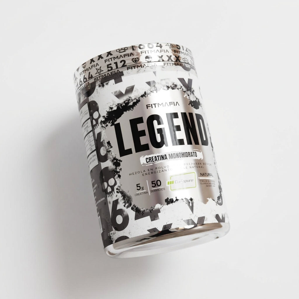Creatina Legend Fitmafia Natural - 50 Servicios