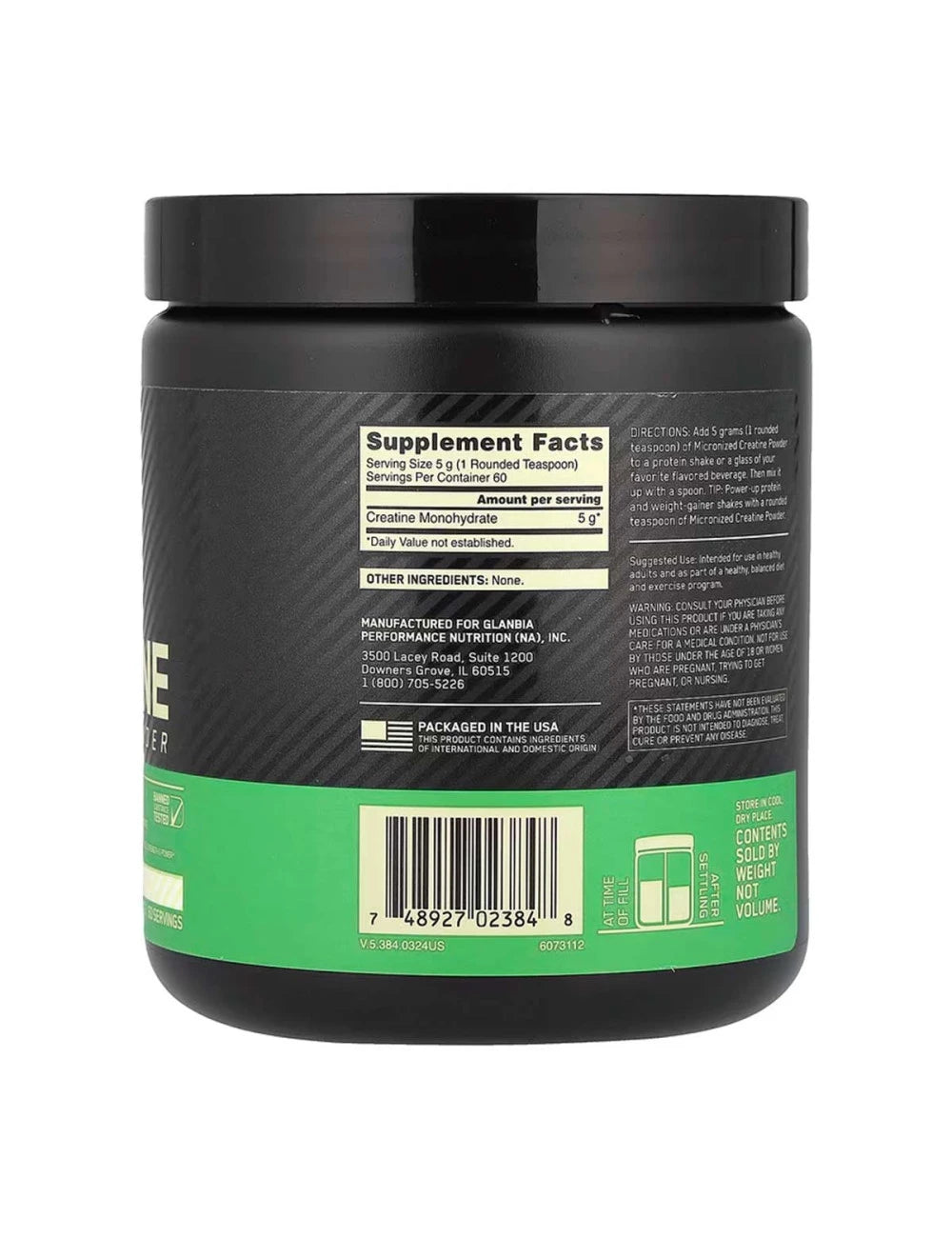 Creatina Micronizada ON - 300g