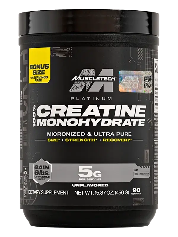Creatina Platinum MuscleTech - 400g